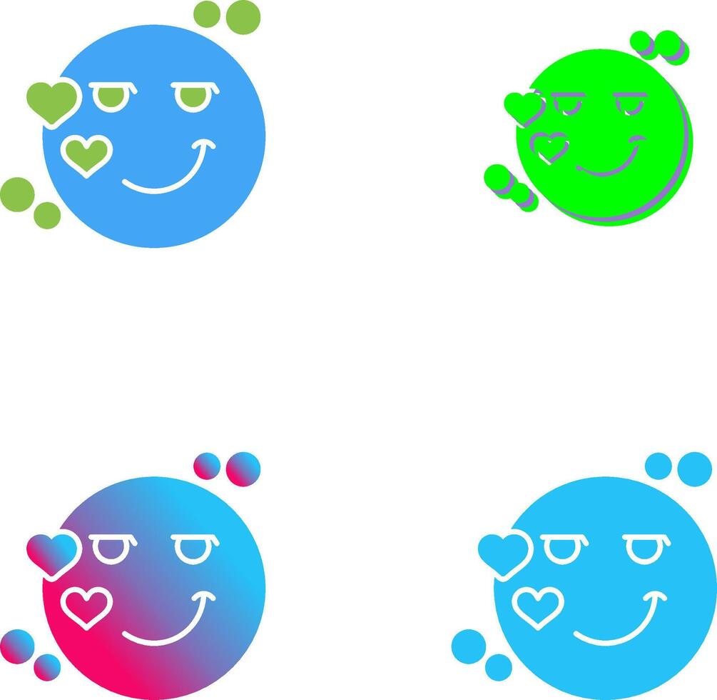 Flirty Icon Design vector