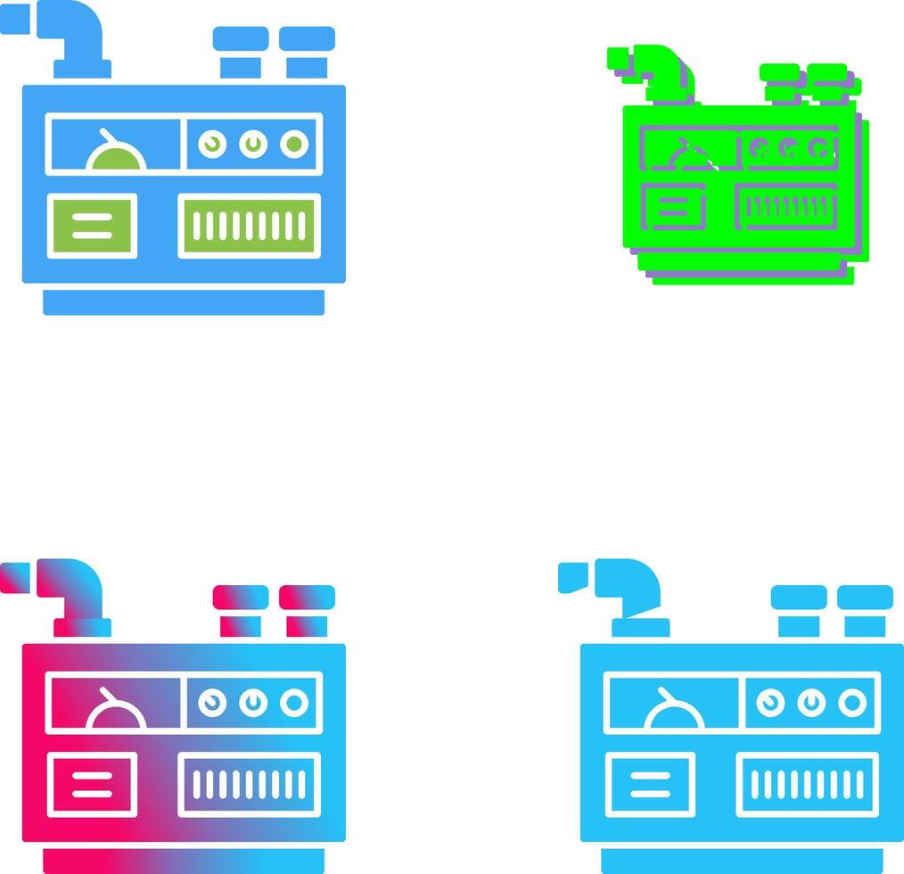 Generator Icon Design vector