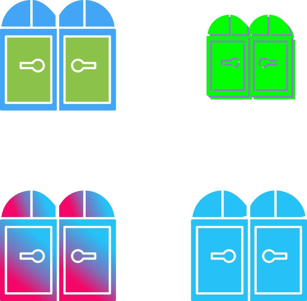 Door Icon Design vector