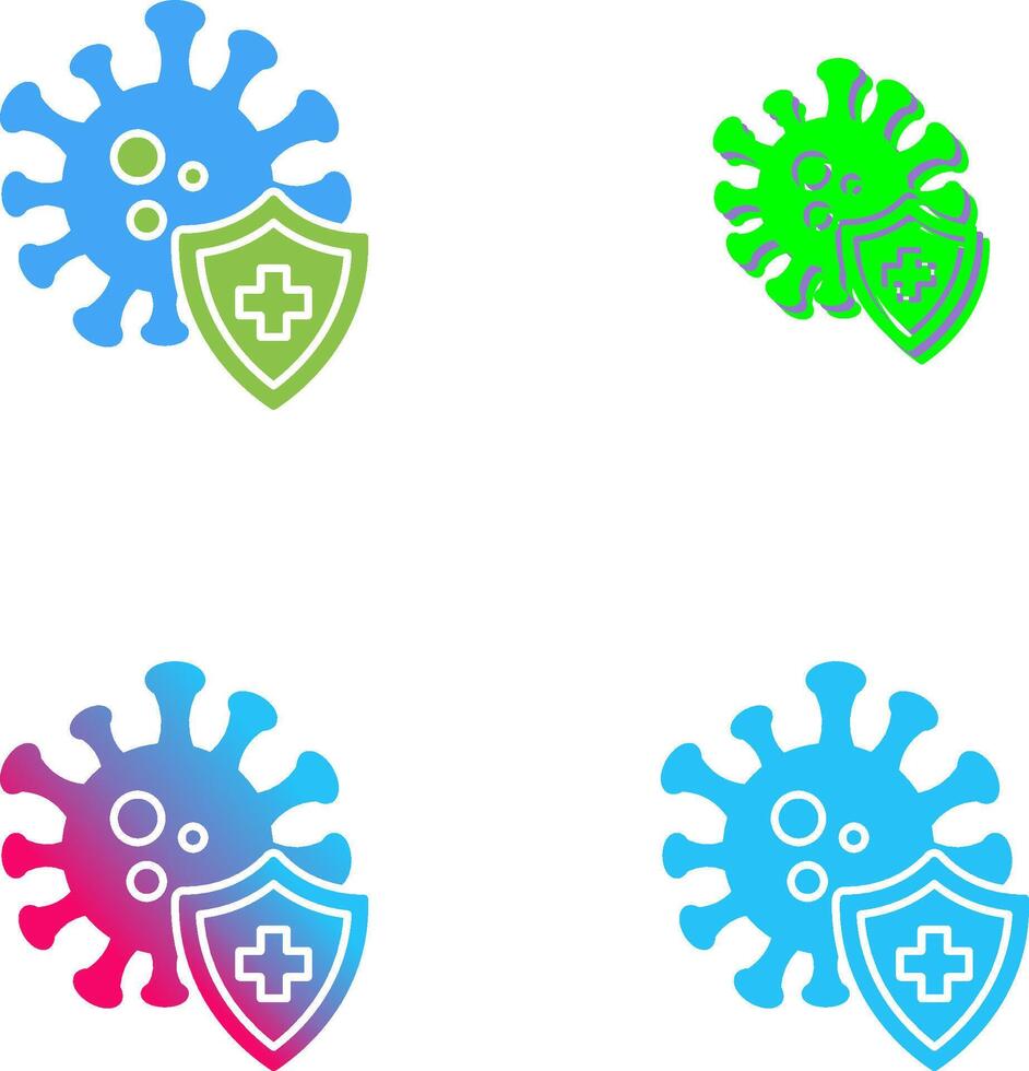 Medical Protection Icon Design vector