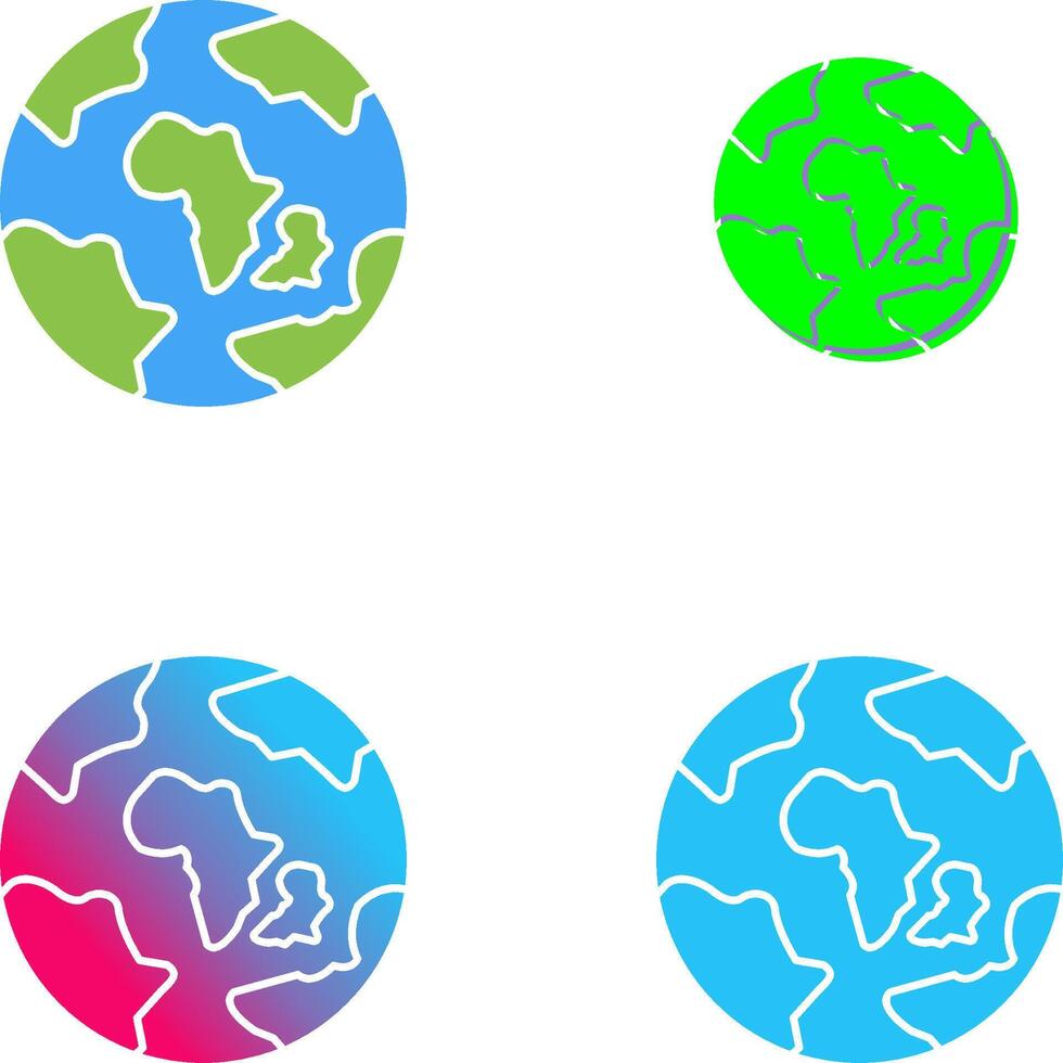 Earth Icon Design vector