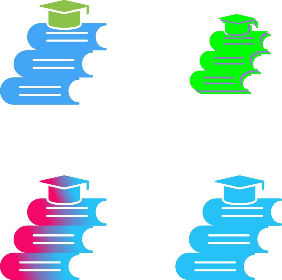 Books Icon Design vector