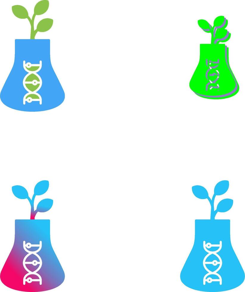 Biology Icon Design vector