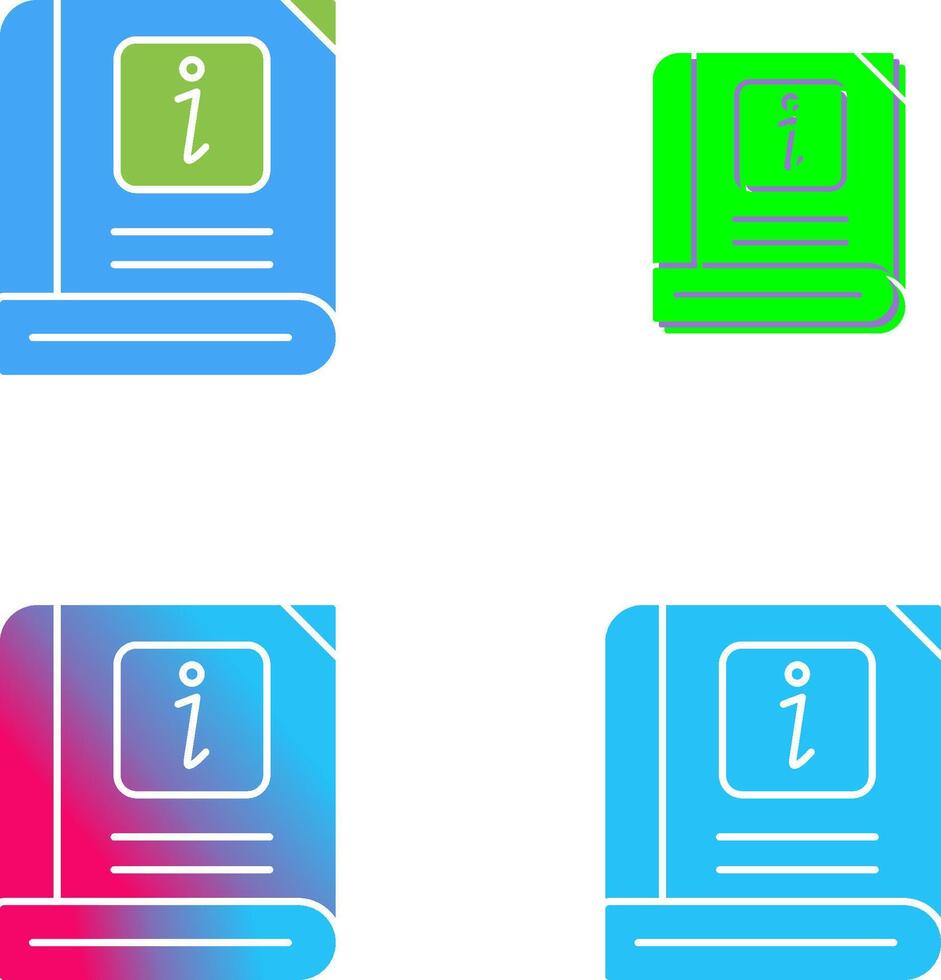 Information Icon Design vector