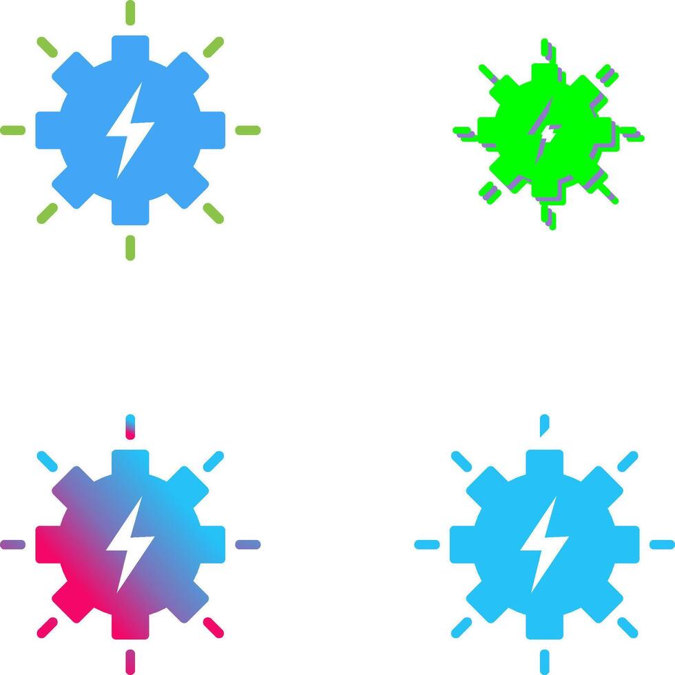 Electricity Icon Design vector