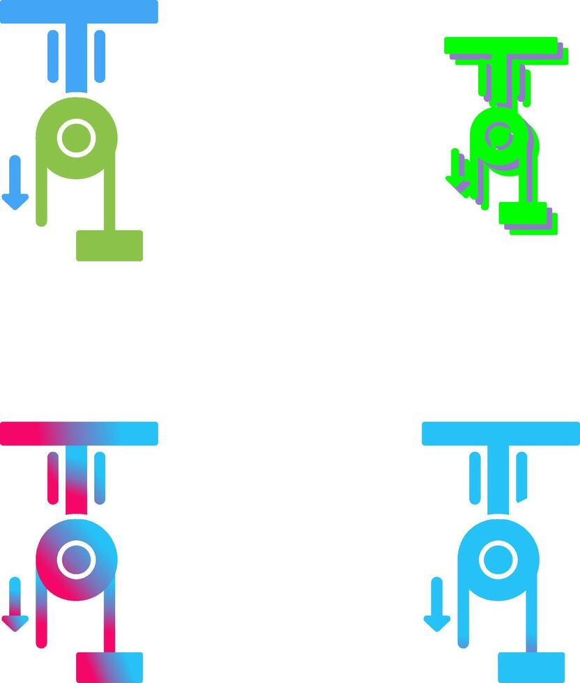Pully Icon Design vector
