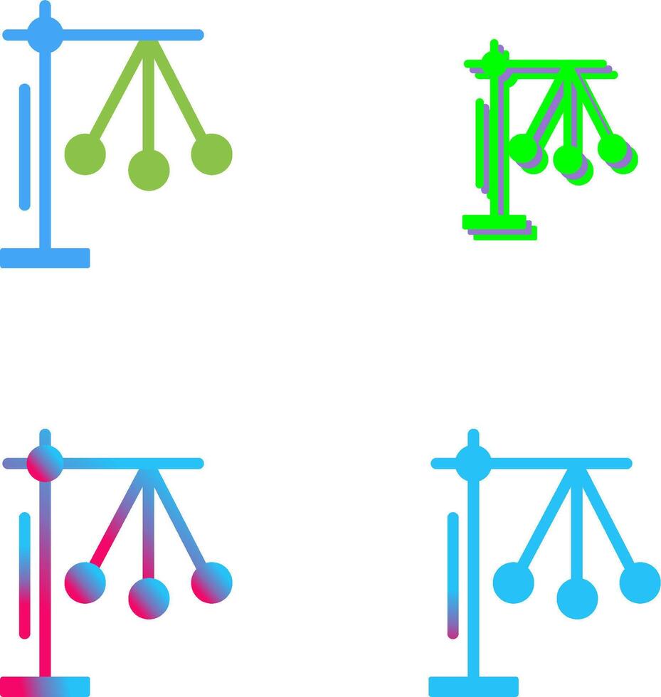 Pendulum Icon Design vector