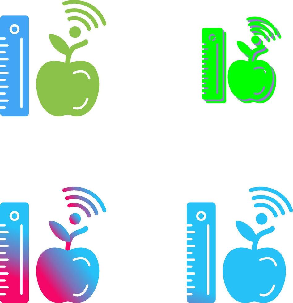Measure Icon Design vector