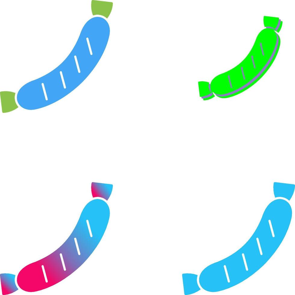 Sausage Icon Design vector
