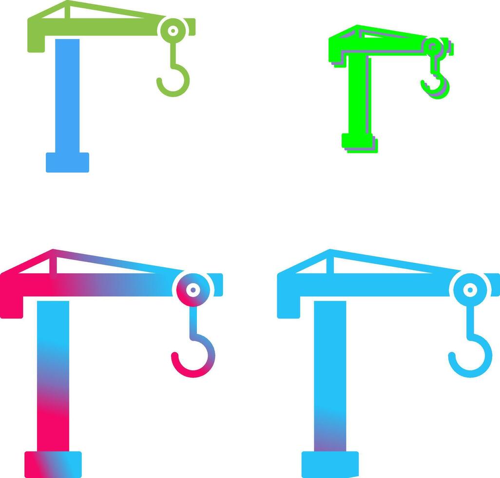 Crane Icon Design vector
