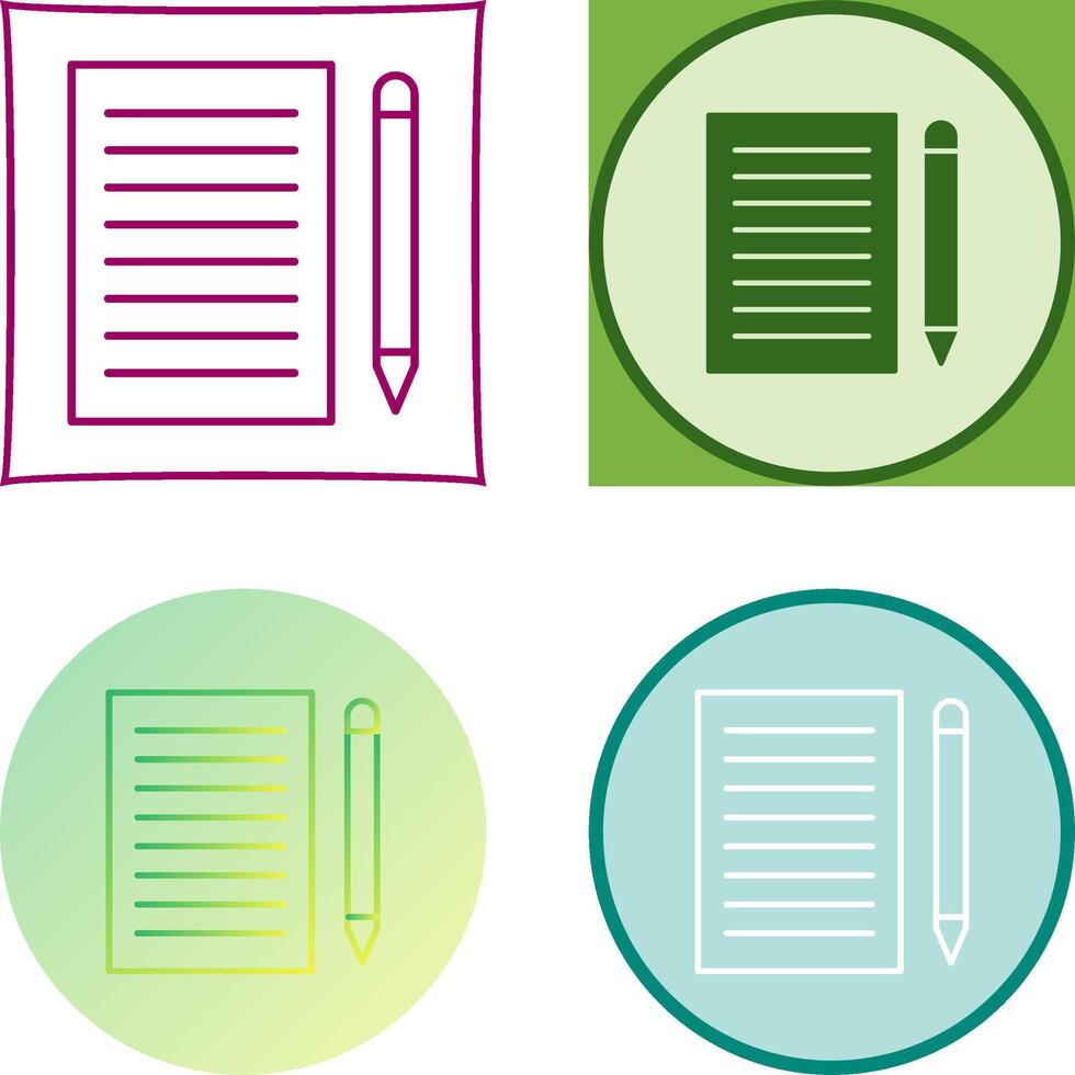 Write Feedback Icon Design vector