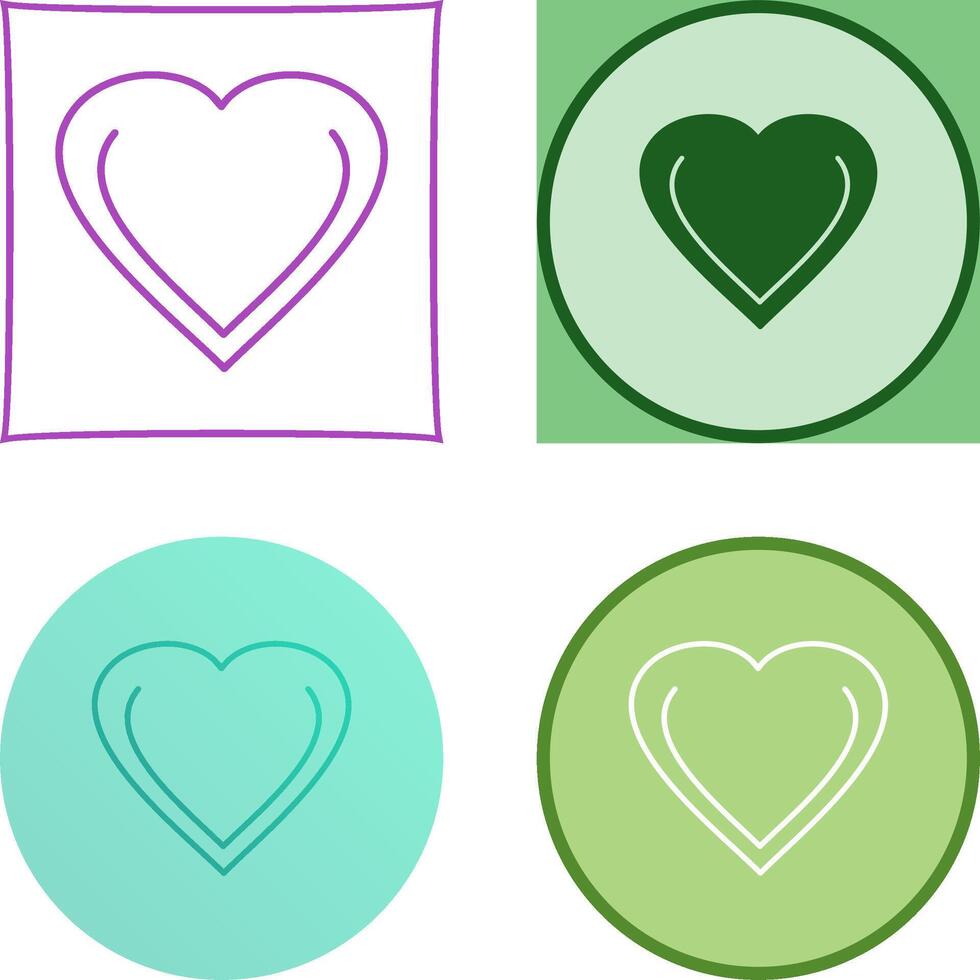 Unique Favorite Icon Design vector