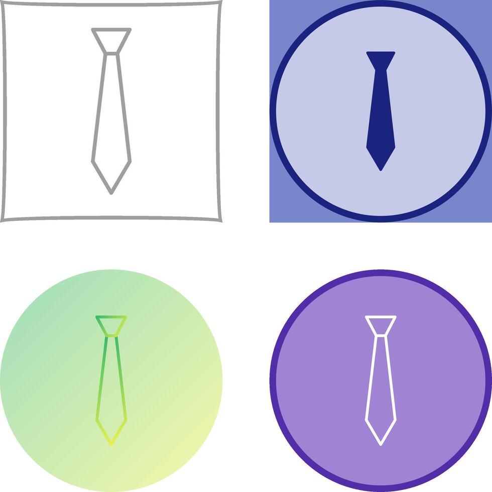 Tie Icon Design vector