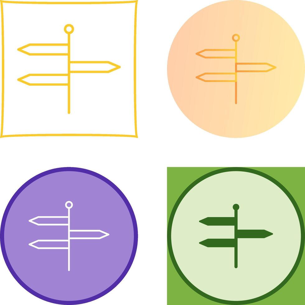 Directions Icon Design vector