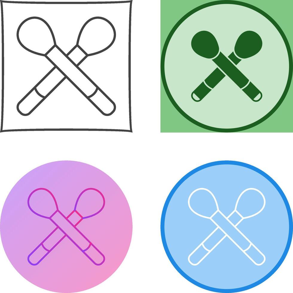 Brushes Icon Design vector