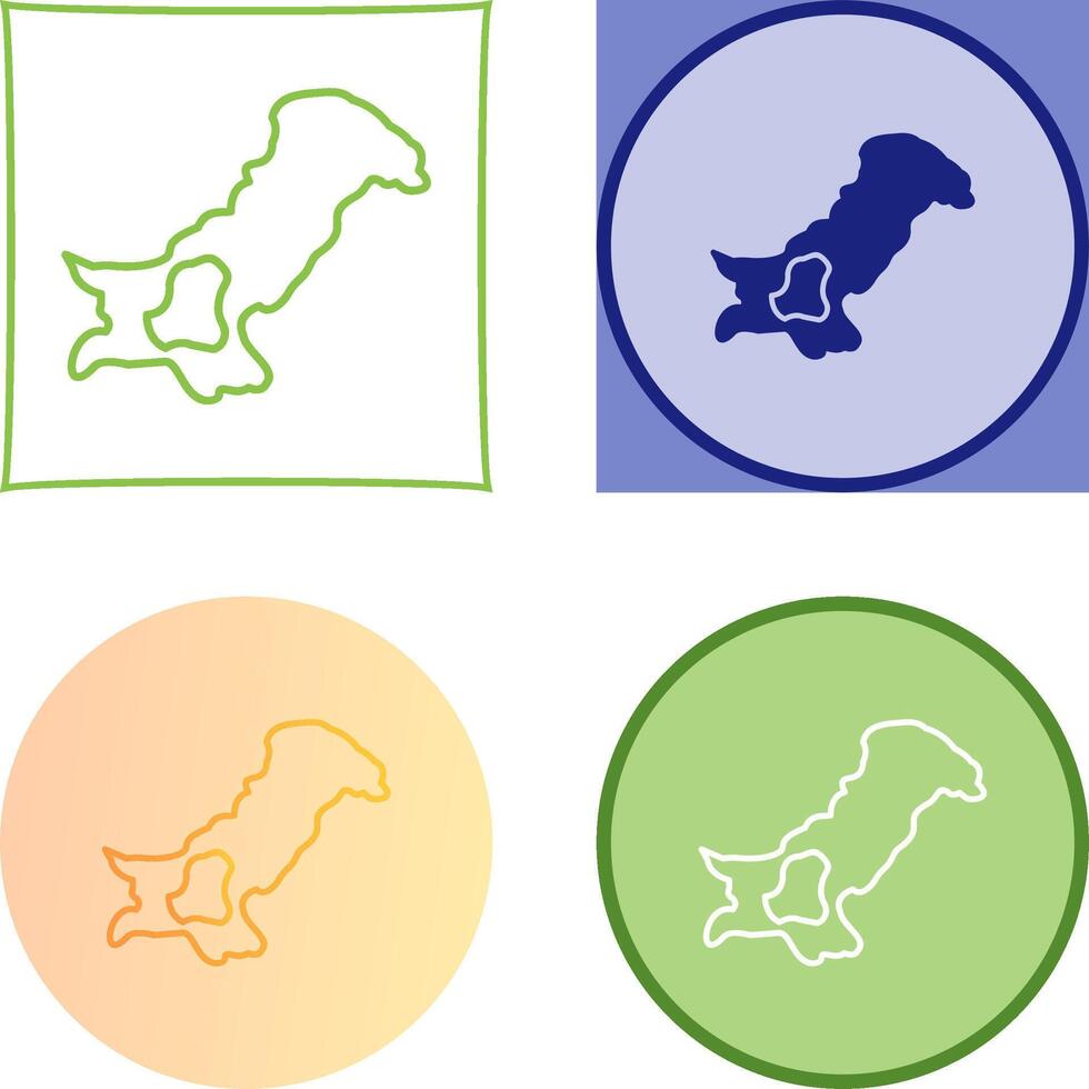 Map Icon Design vector