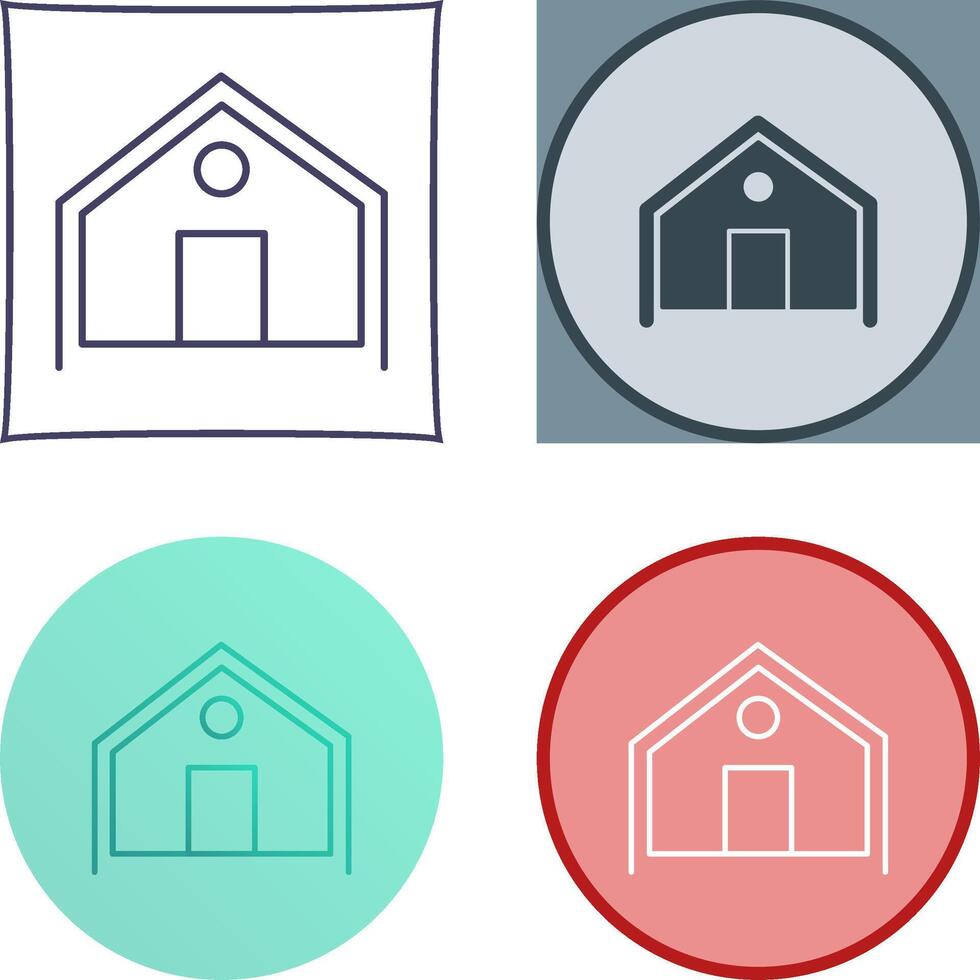 Tent Icon Design vector