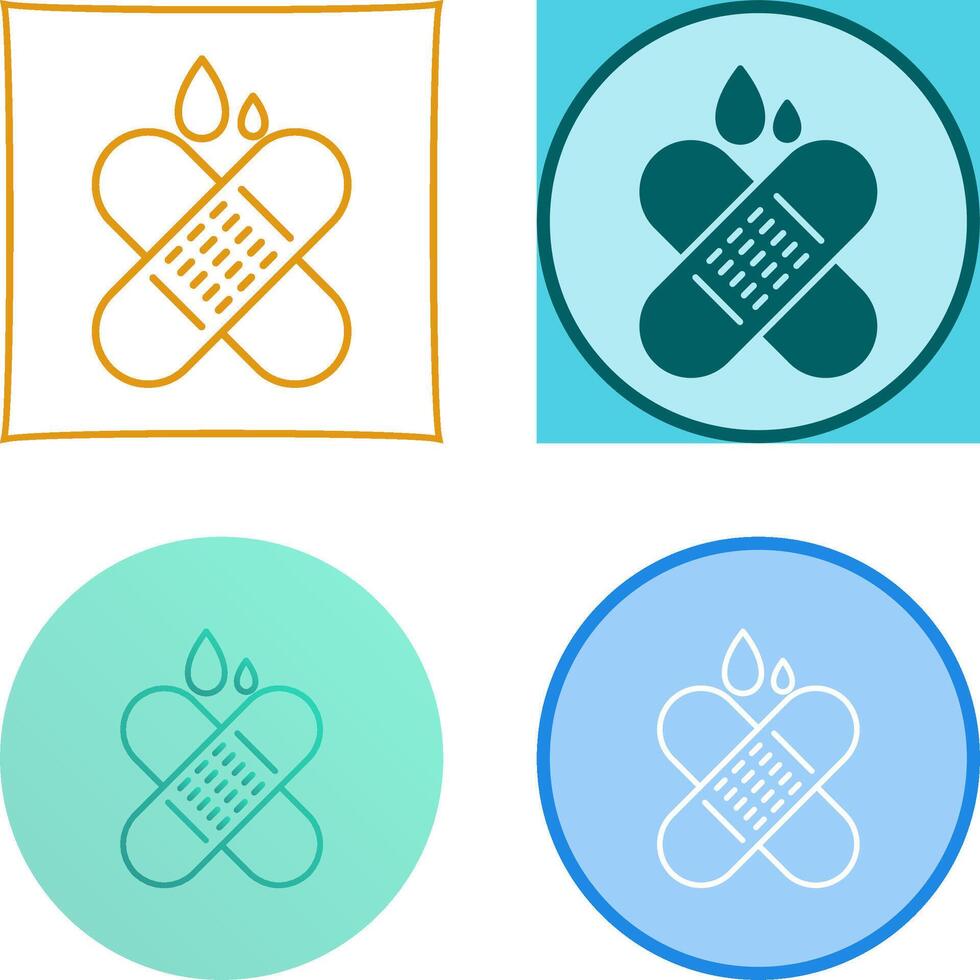 Band Aid Icon Design vector