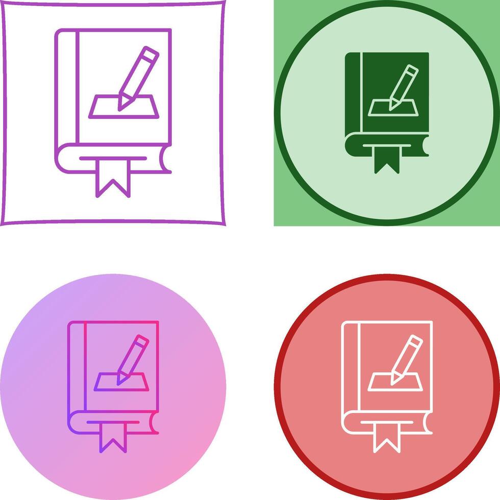 Editing Icon Design vector
