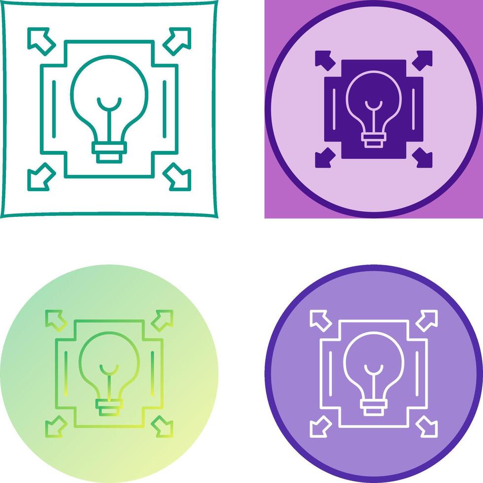 Diffusion Icon Design vector
