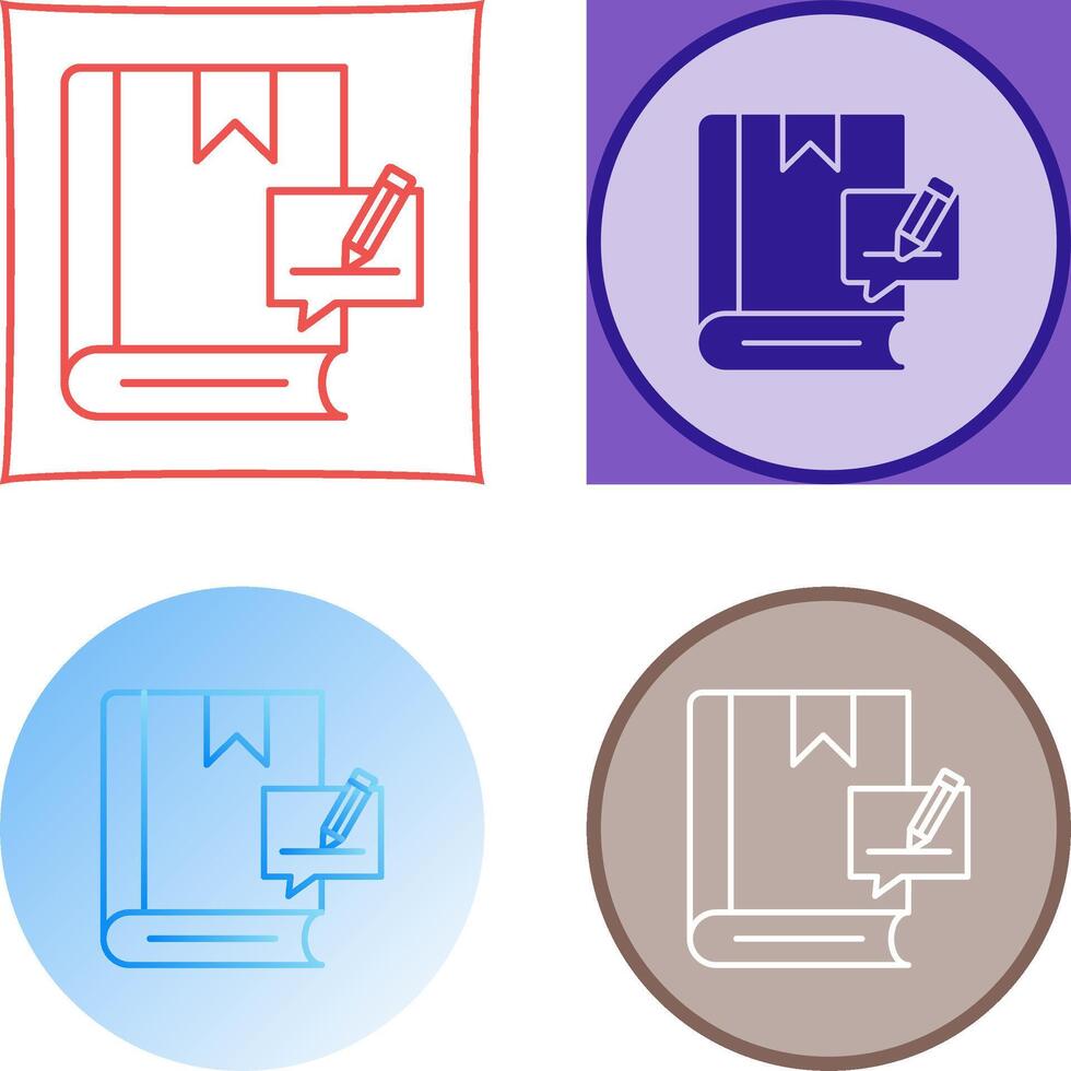 Editing Icon Design vector