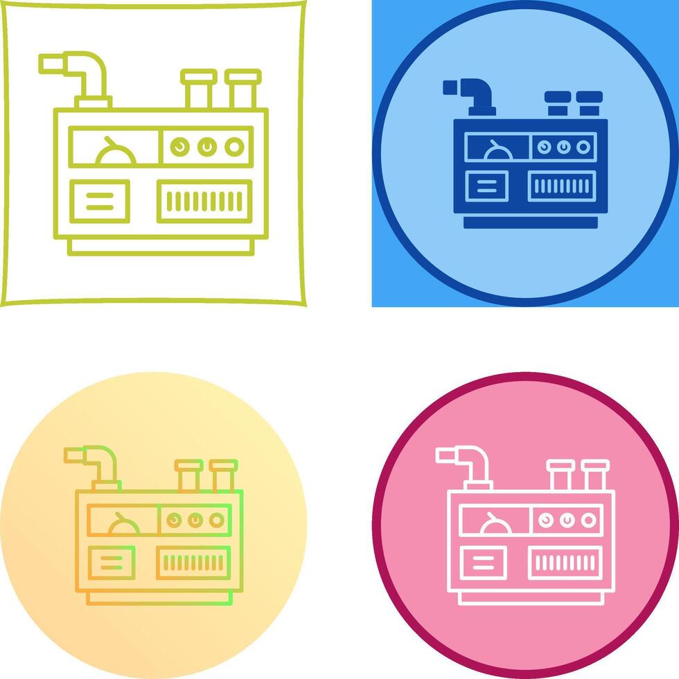Generator Icon Design vector