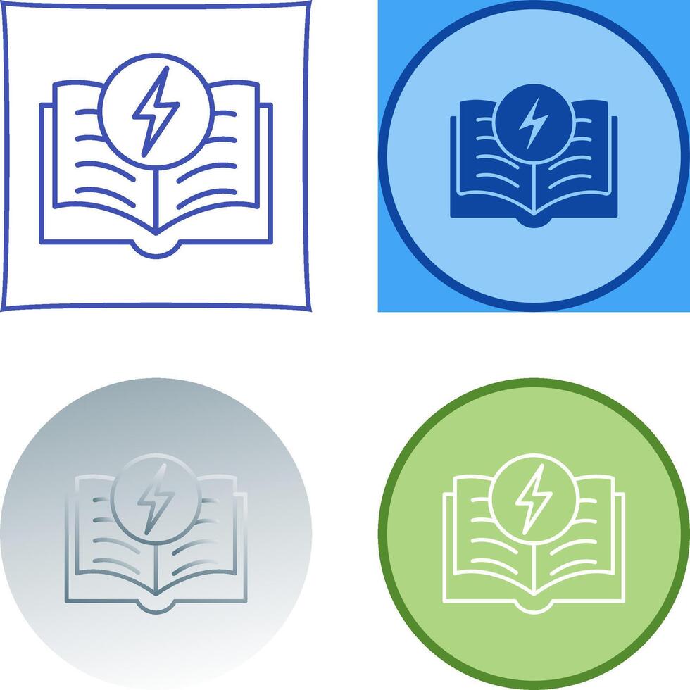 Electricity Icon Design vector