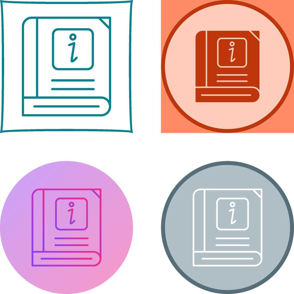 Information Icon Design vector