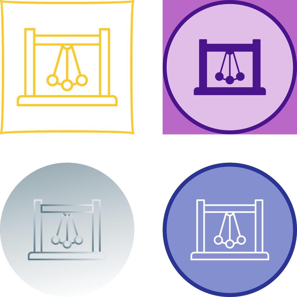 Pendulum Icon Design vector
