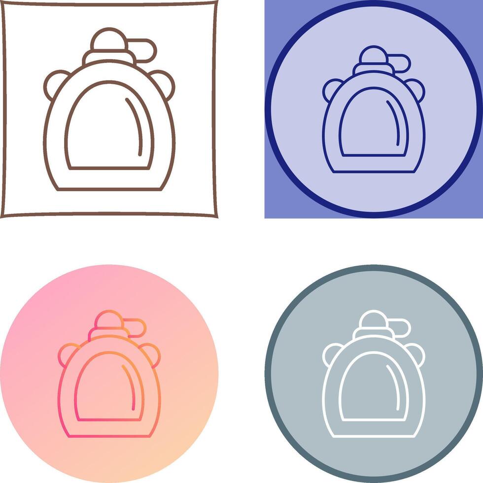 Canteen Icon Design vector