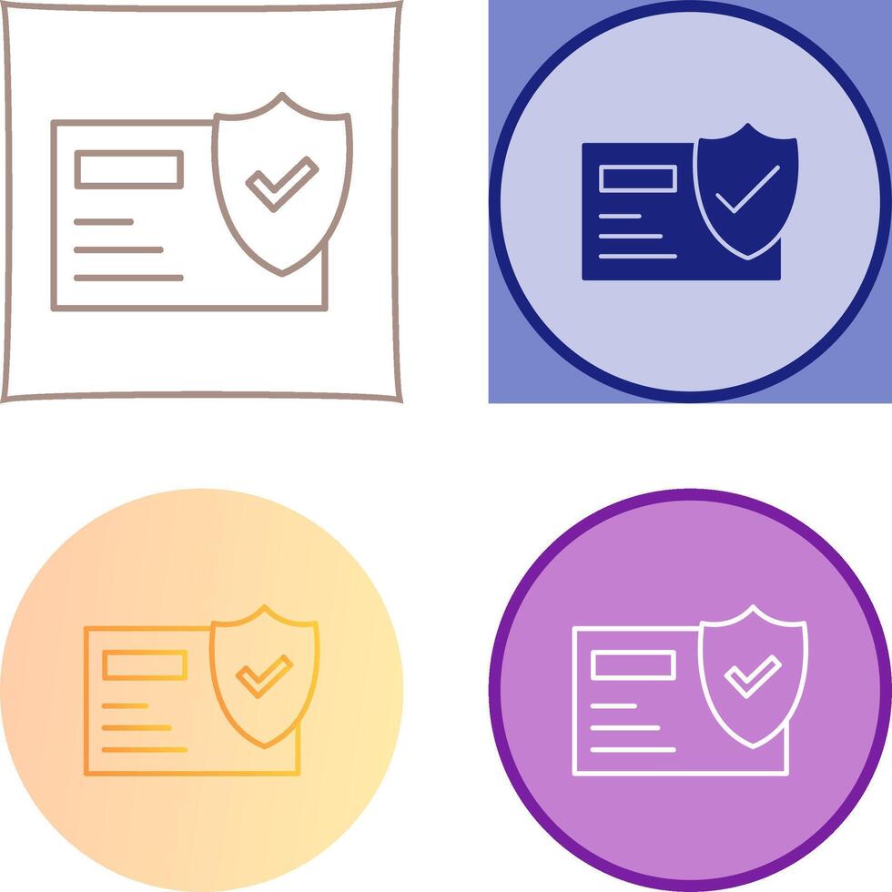 Security Icon Design vector