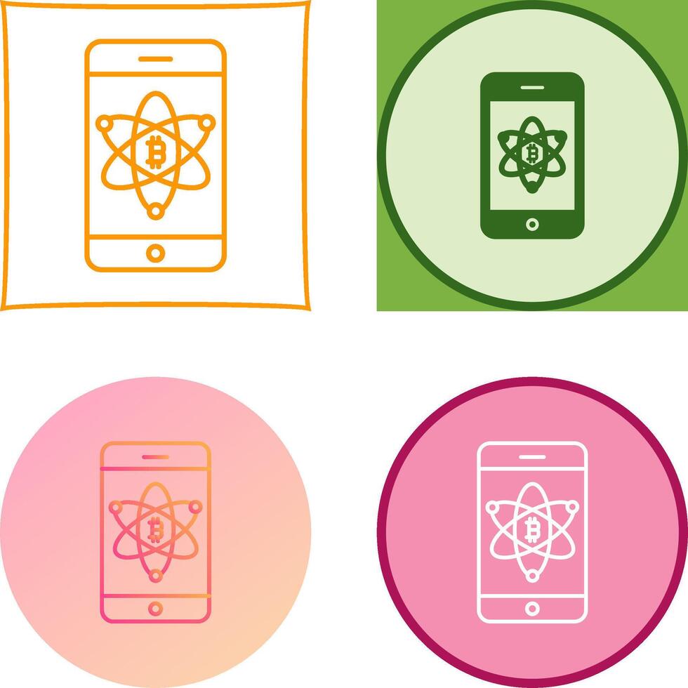 Mobile Icon Design vector