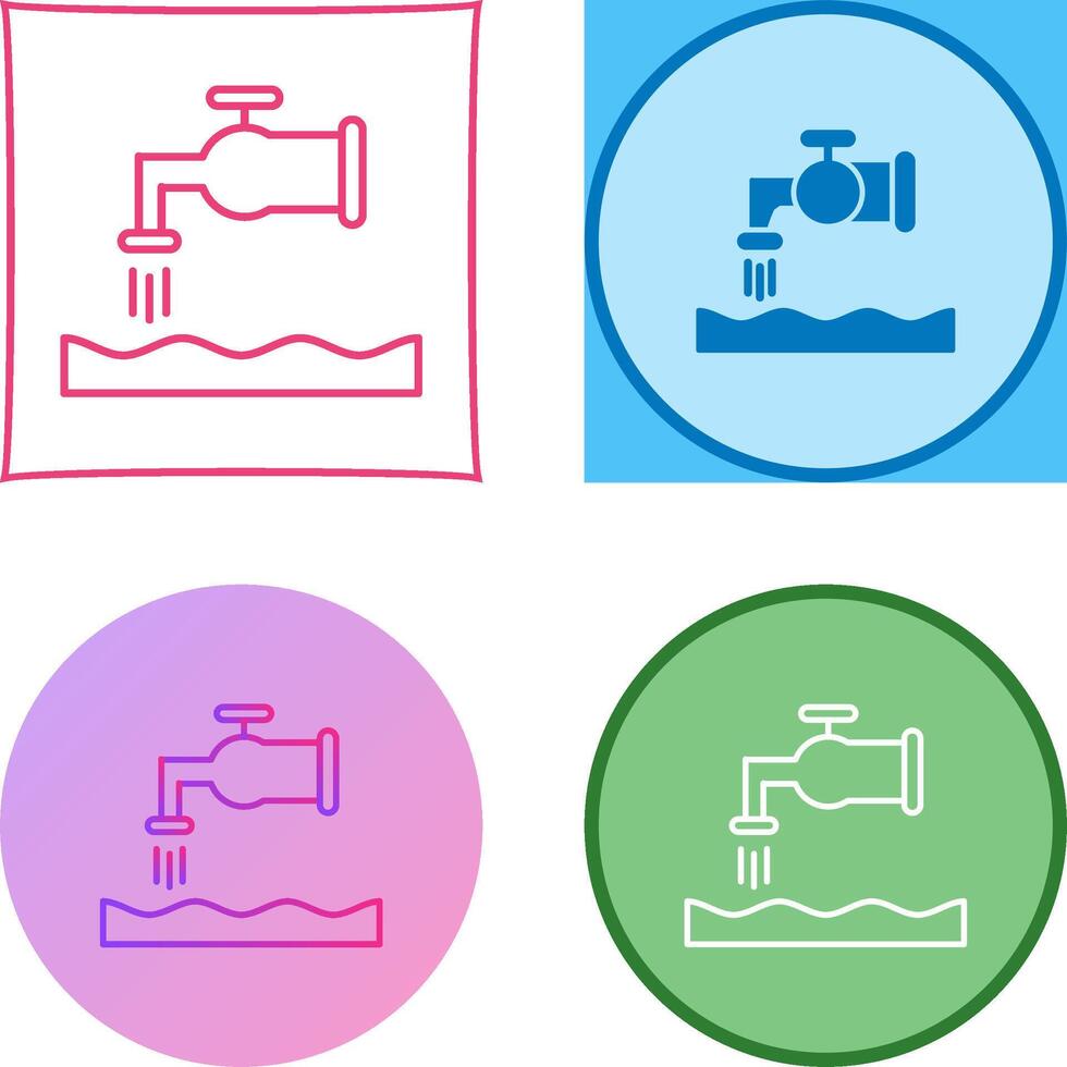 Water House Icon Design vector
