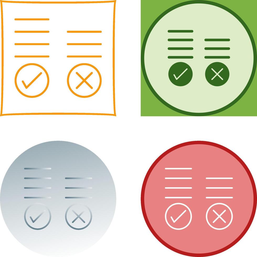 Voting Result Icon Design vector