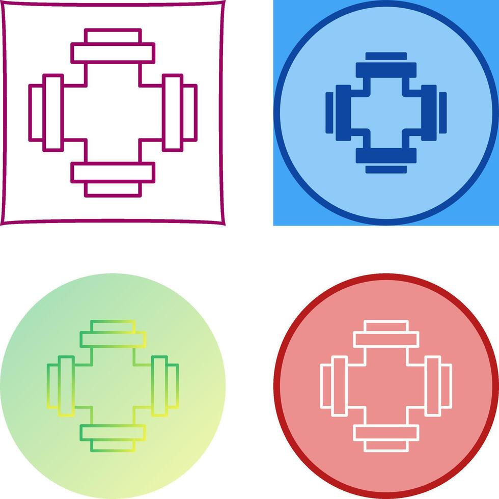 Plumbing Icon Design vector