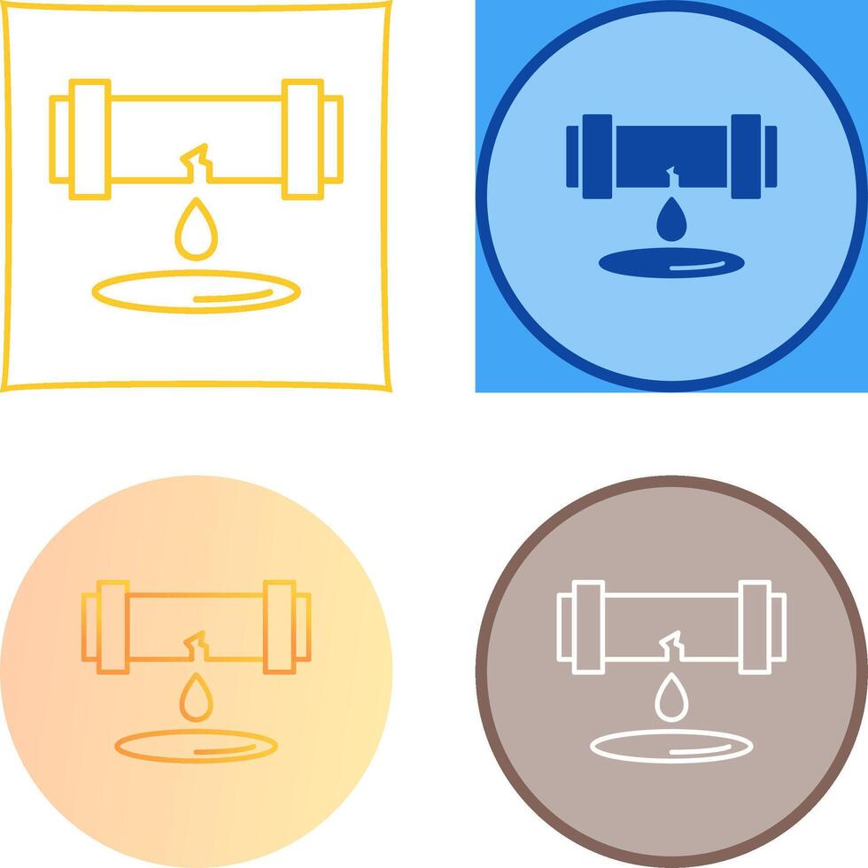 Leak Icon Design vector