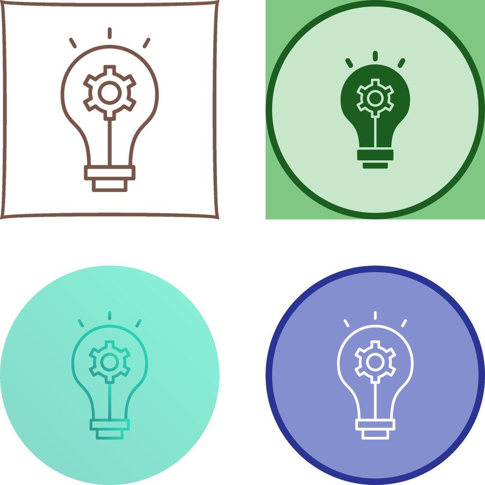 Idea Icon Design vector