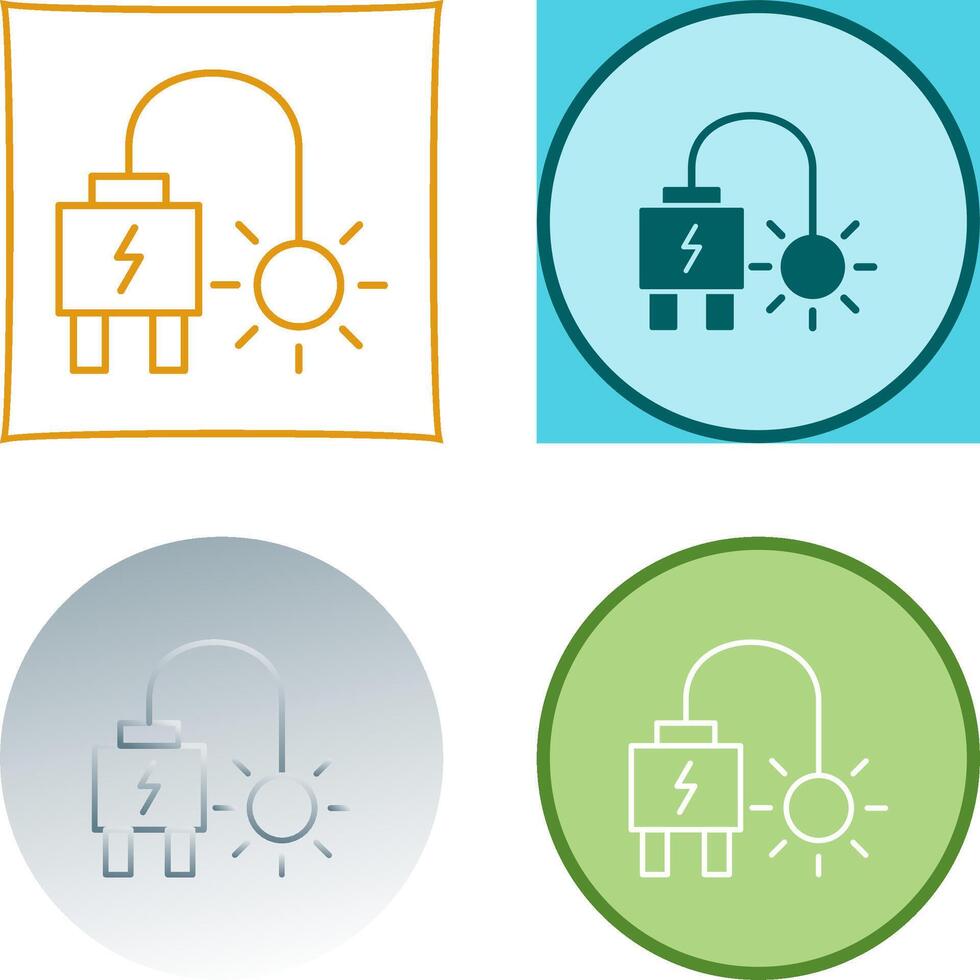 Plug Icon Design vector