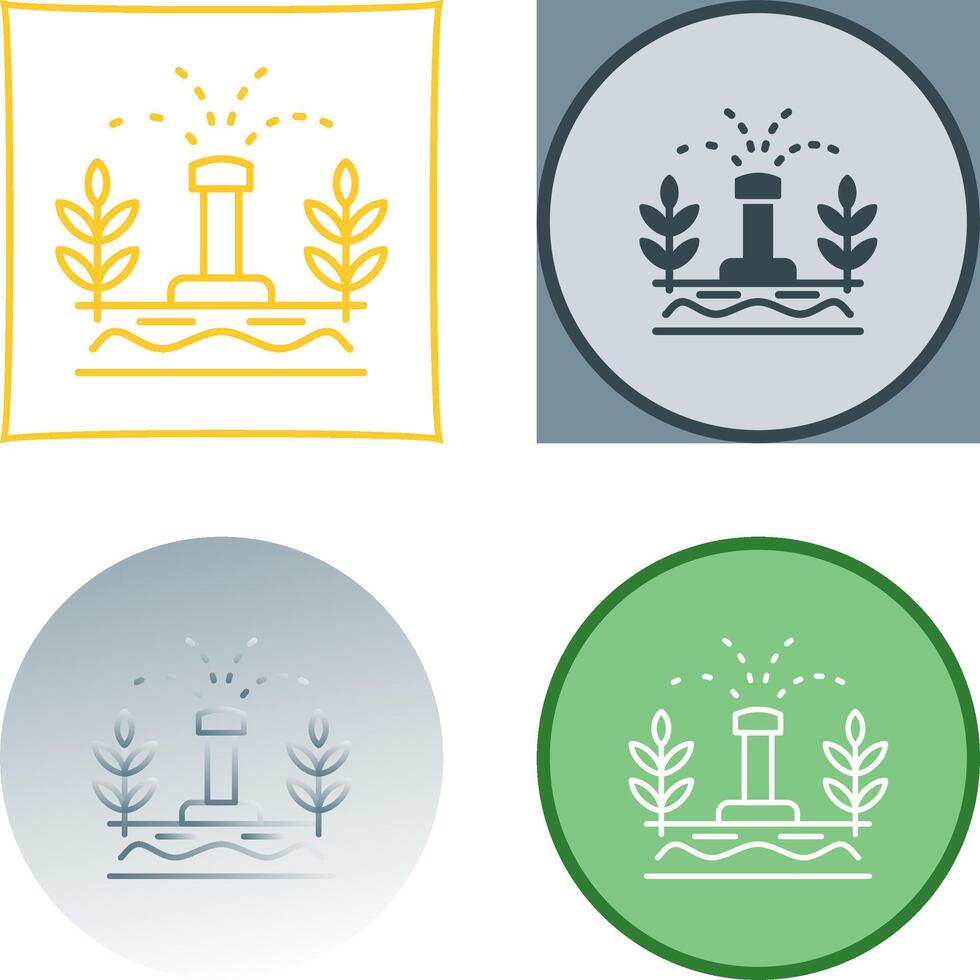 Sprinkler Icon Design vector
