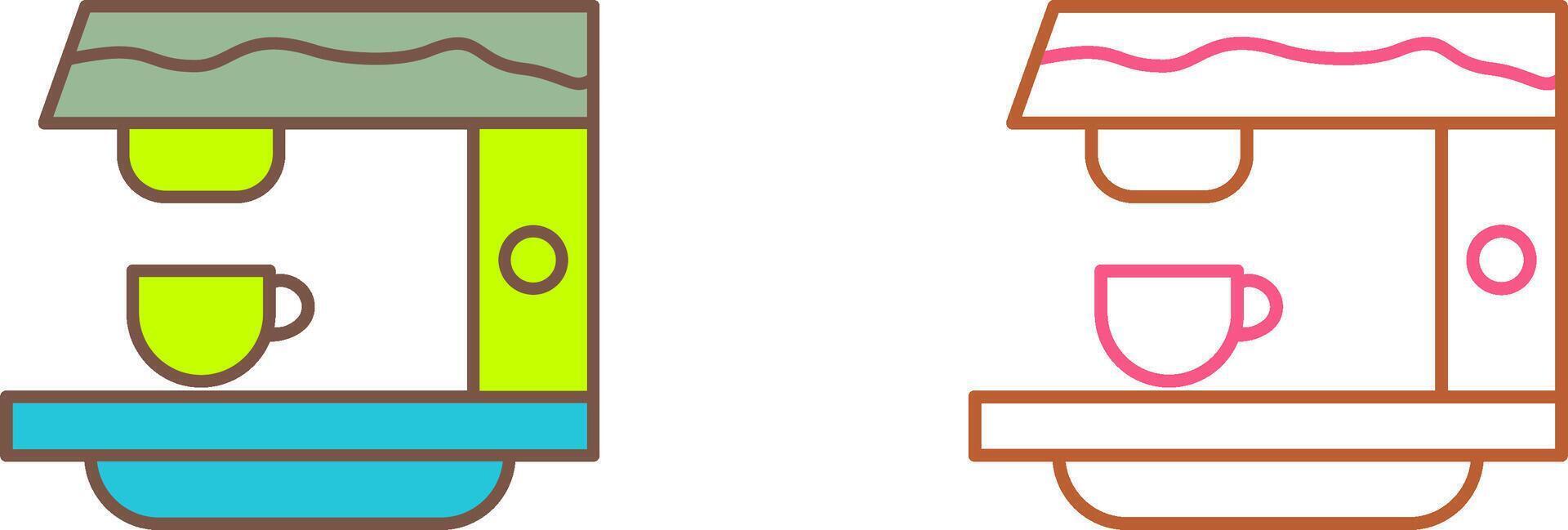 Coffee Machine Icon Design vector