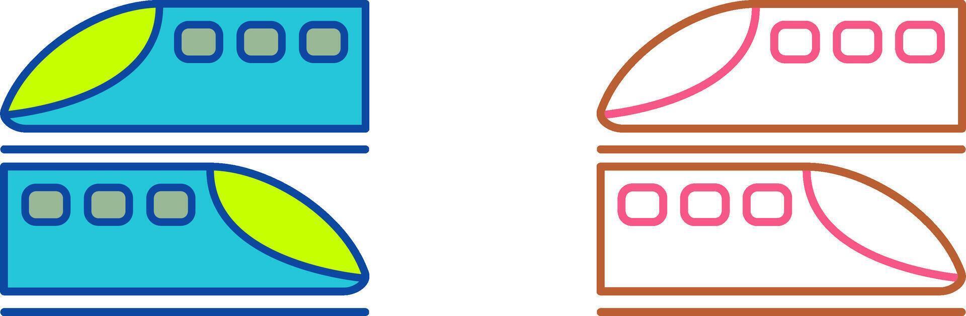 Trains Icon Design vector
