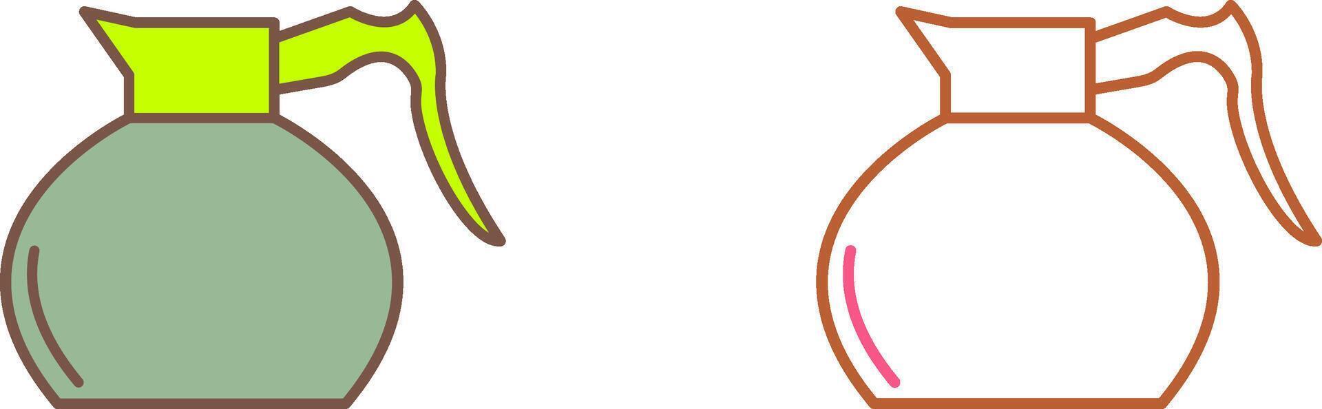 Coffee Pot Icon Design vector