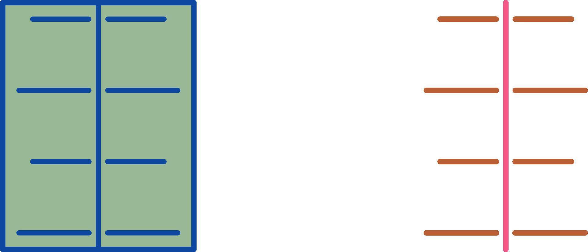 Unique Center Align Icon Design vector