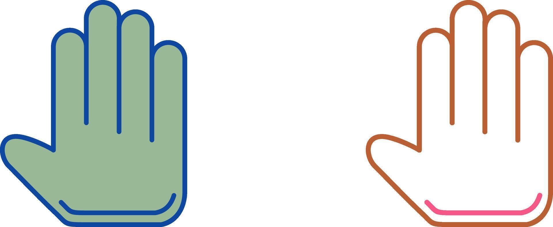Unique Hand Tool Icon Design vector