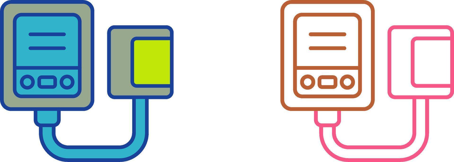Blood Pressure Icon Design vector
