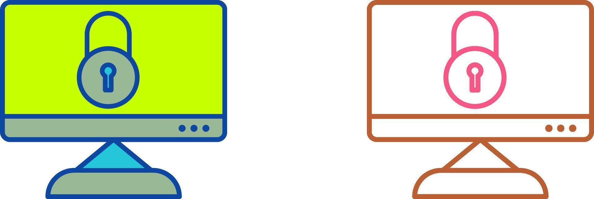 Unique Confidentiality Icon Design vector