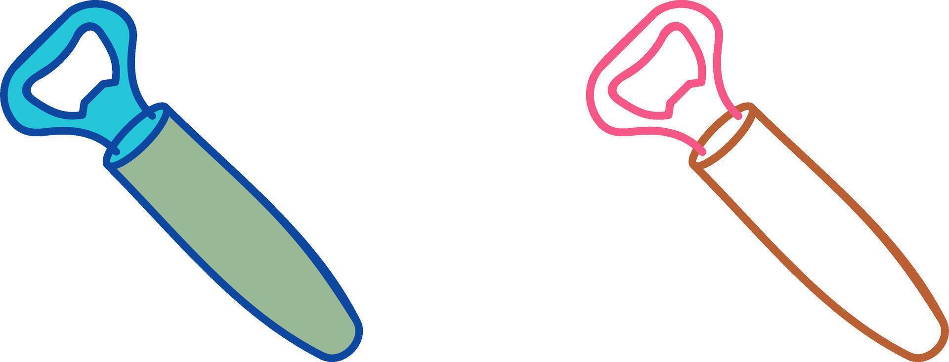 Unique Opener Icon Design vector