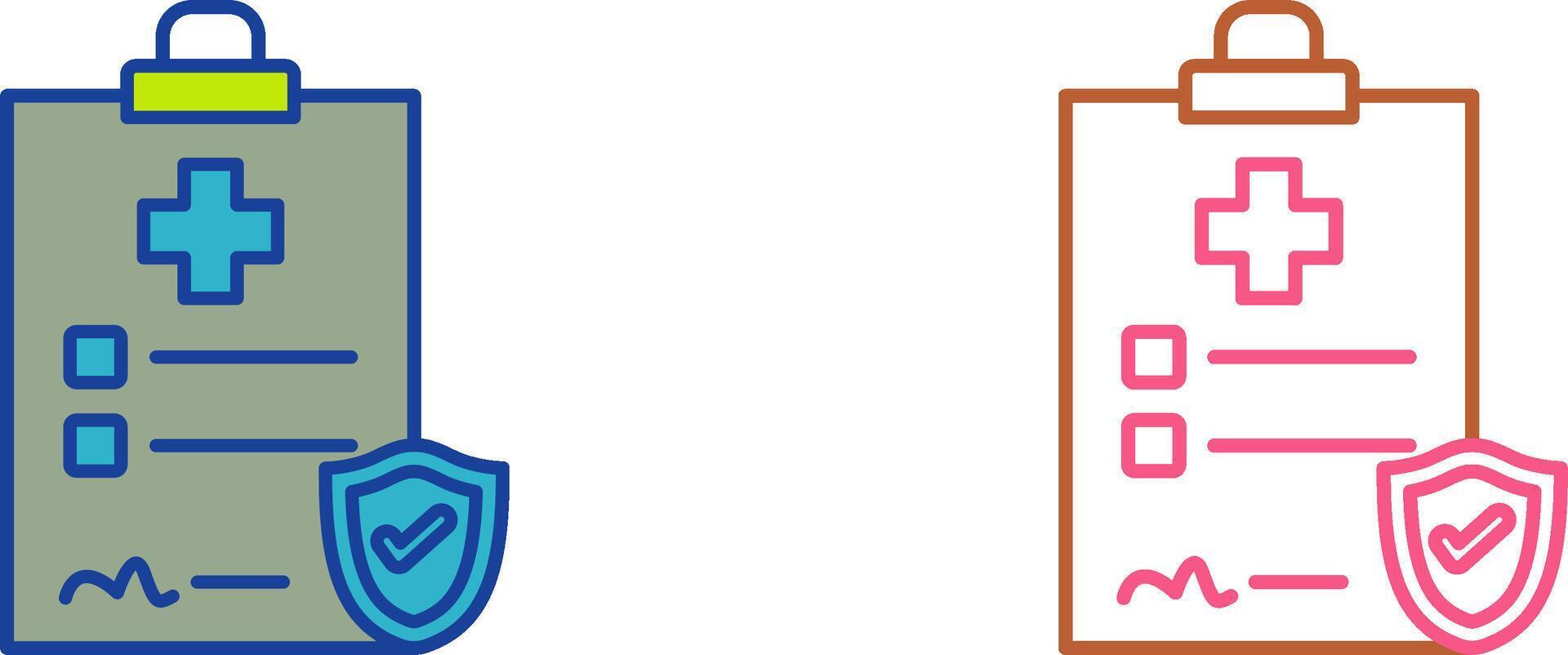 Health Protection Icon Design vector