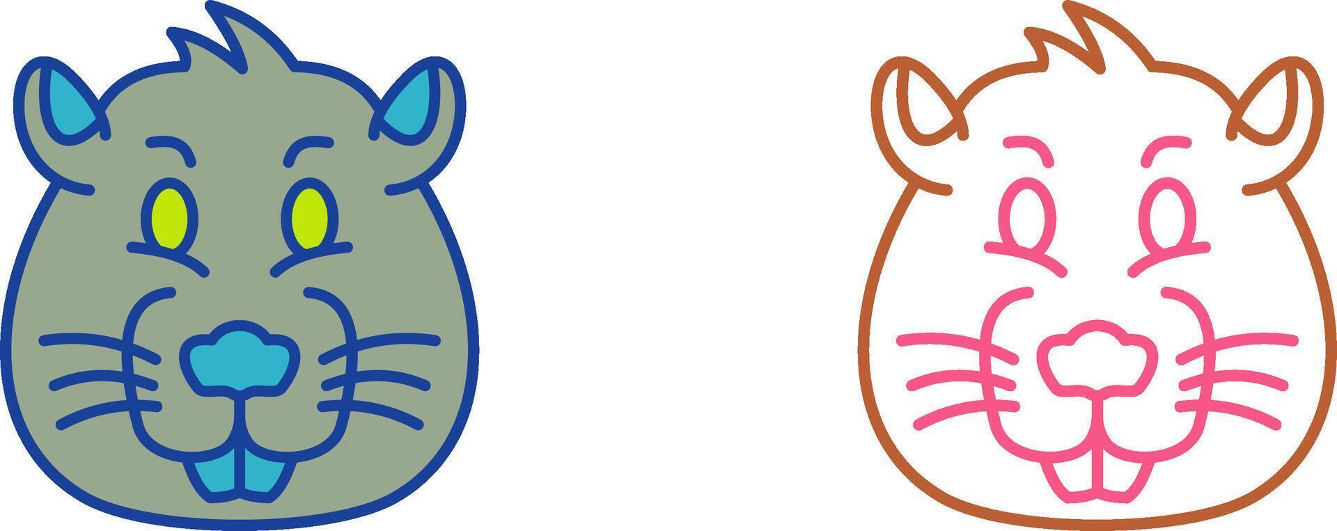 Beaver Icon Design vector