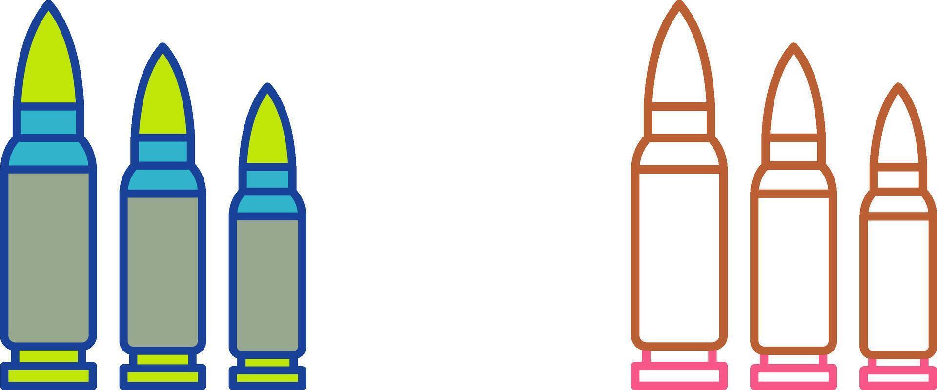 Bullets Icon Design vector